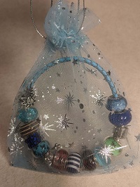 A bead bracelet from the South Shore Hospital NICU