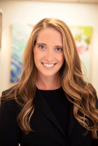 A professional headshot of Lisa Grant, PAC of South Shore Health