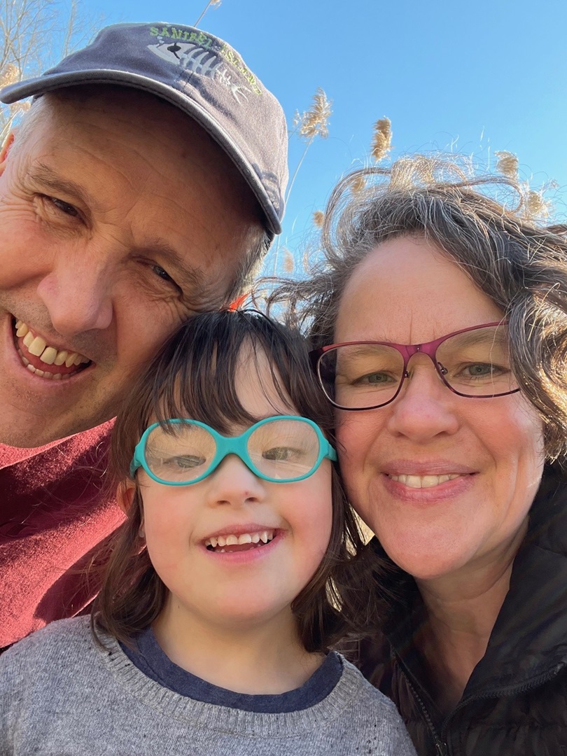 The Cullen family - Edward, Julia and Ella - selfie