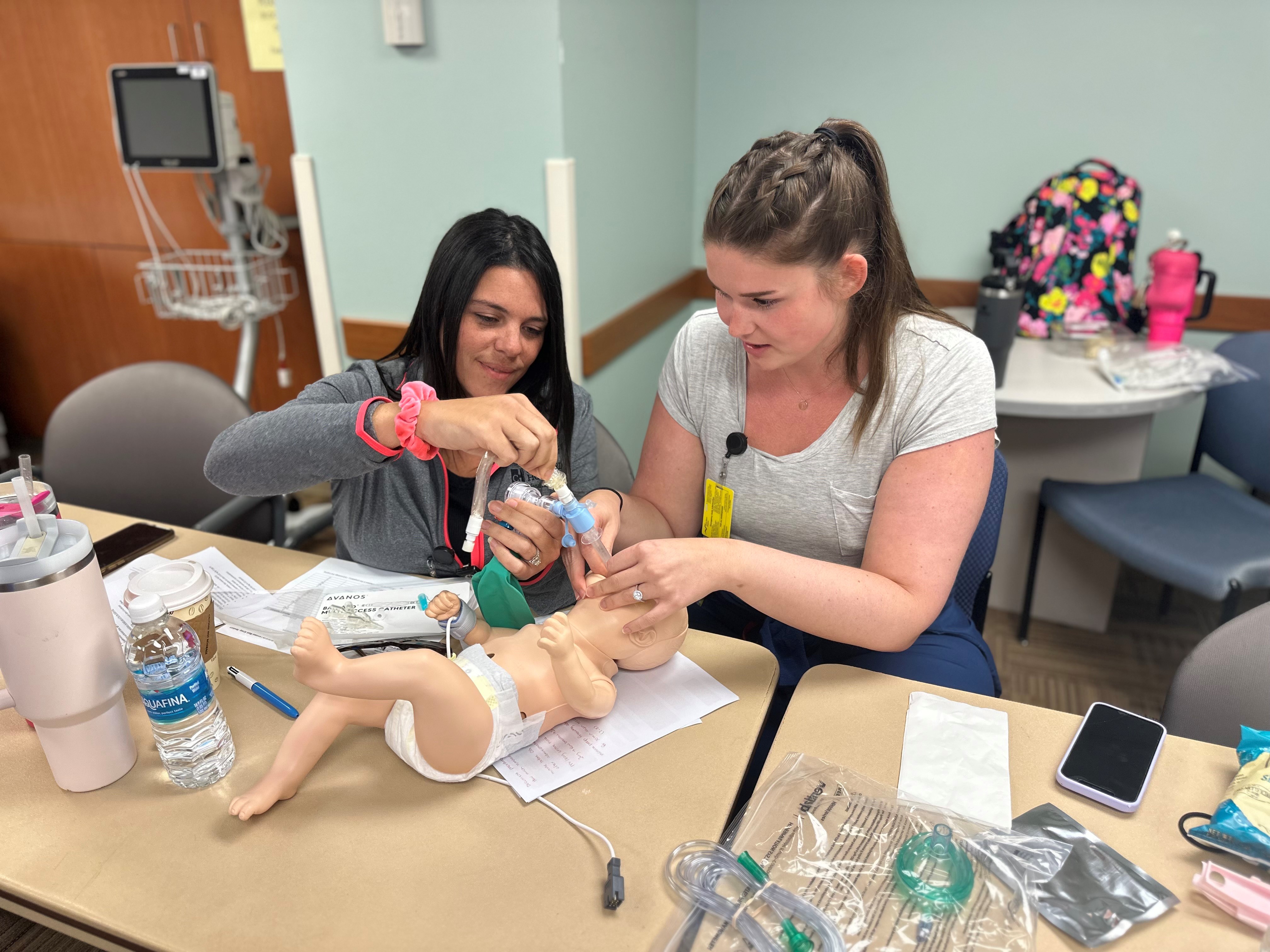 Attendees practice their new skills through hands on demonstration