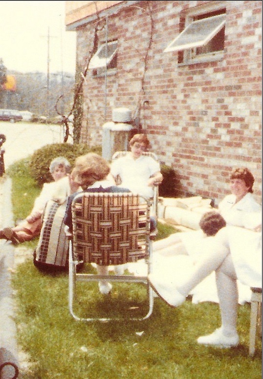 Nurses on a lunch break