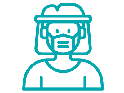 Safety staff ppe graphic
