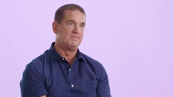 Brian, an Inspire Therapy patient, sits for an interview sharing his experience using Inspire Therapy