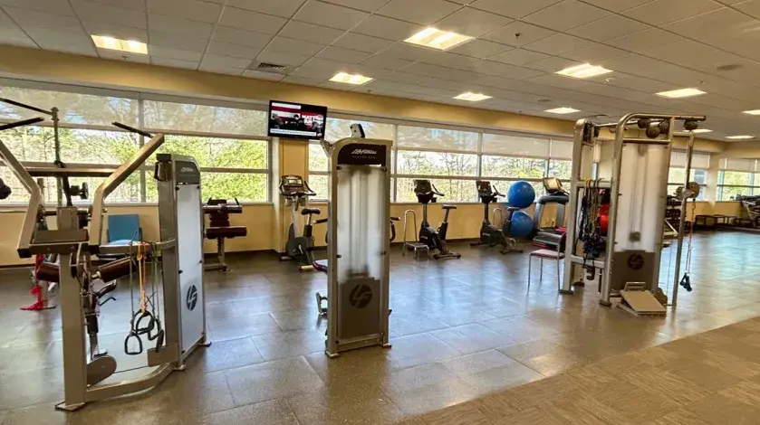 Exercise equipment at Physical Therapy and Wellness