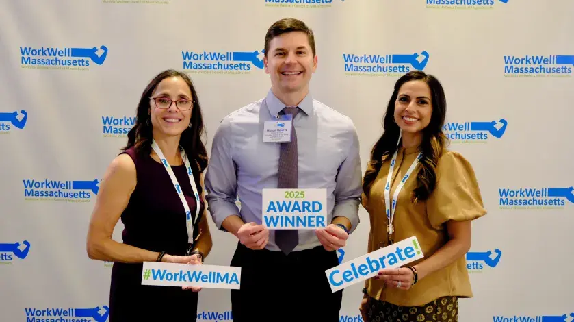 Dr. Nevarez receives WorkWell award