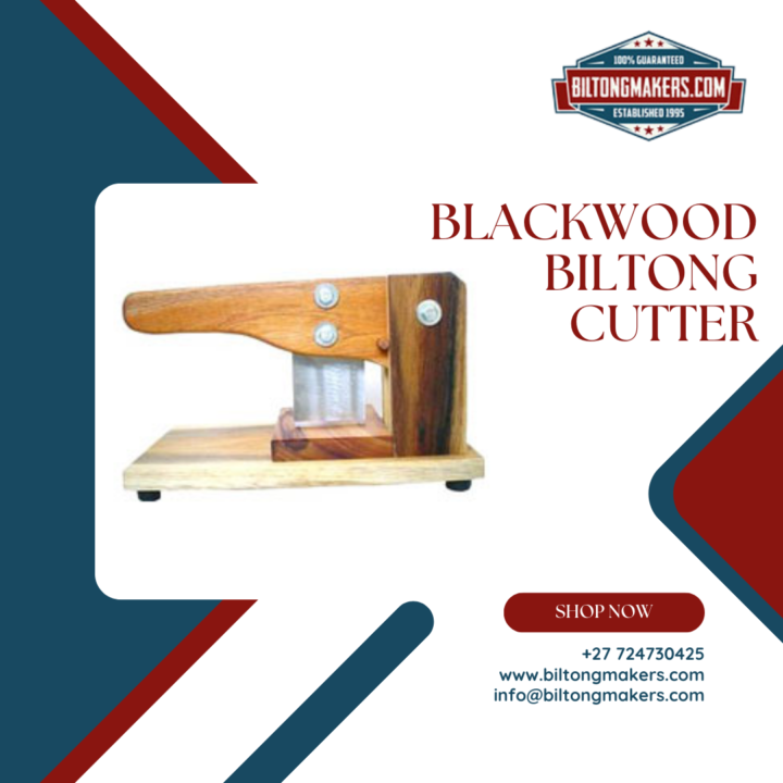 Biltong cutter and slicers