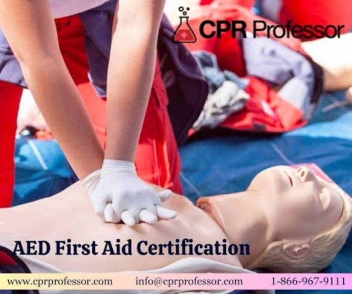 AED First Aid Certification Training